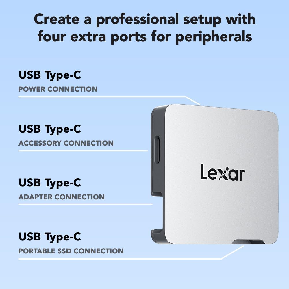 Lexar Professional GO SL400 Hub - Silver