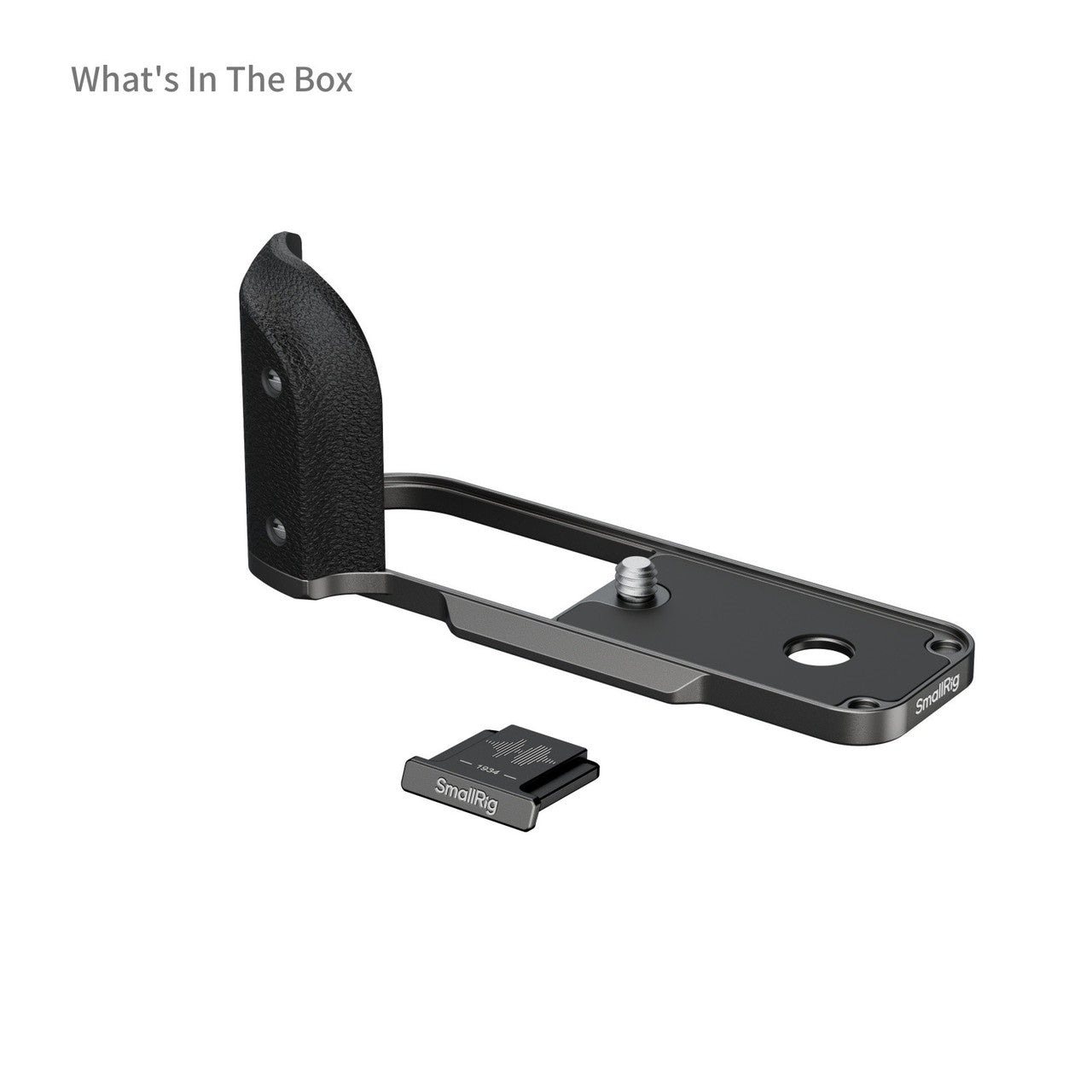 SmallRig L-shaped Mount Plate with Silicone Handle for FUJIFILM X half (Charcoal Silver) 5217