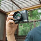 SmallRig L-shaped Mount Plate with Silicone Handle for FUJIFILM X half (Charcoal Silver) 5217