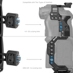 SmallRig Wooden Side Handle with Two-in-One Locating Screw 5238