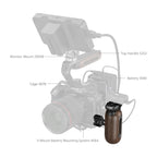 SmallRig Wooden Side Handle with Two-in-One Locating Screw 5238