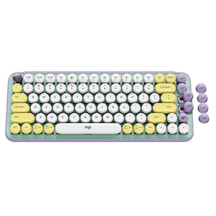 Logitech POP Keyboard and Mouse Combo with Ultimate Ears MINIROLL (Mint)