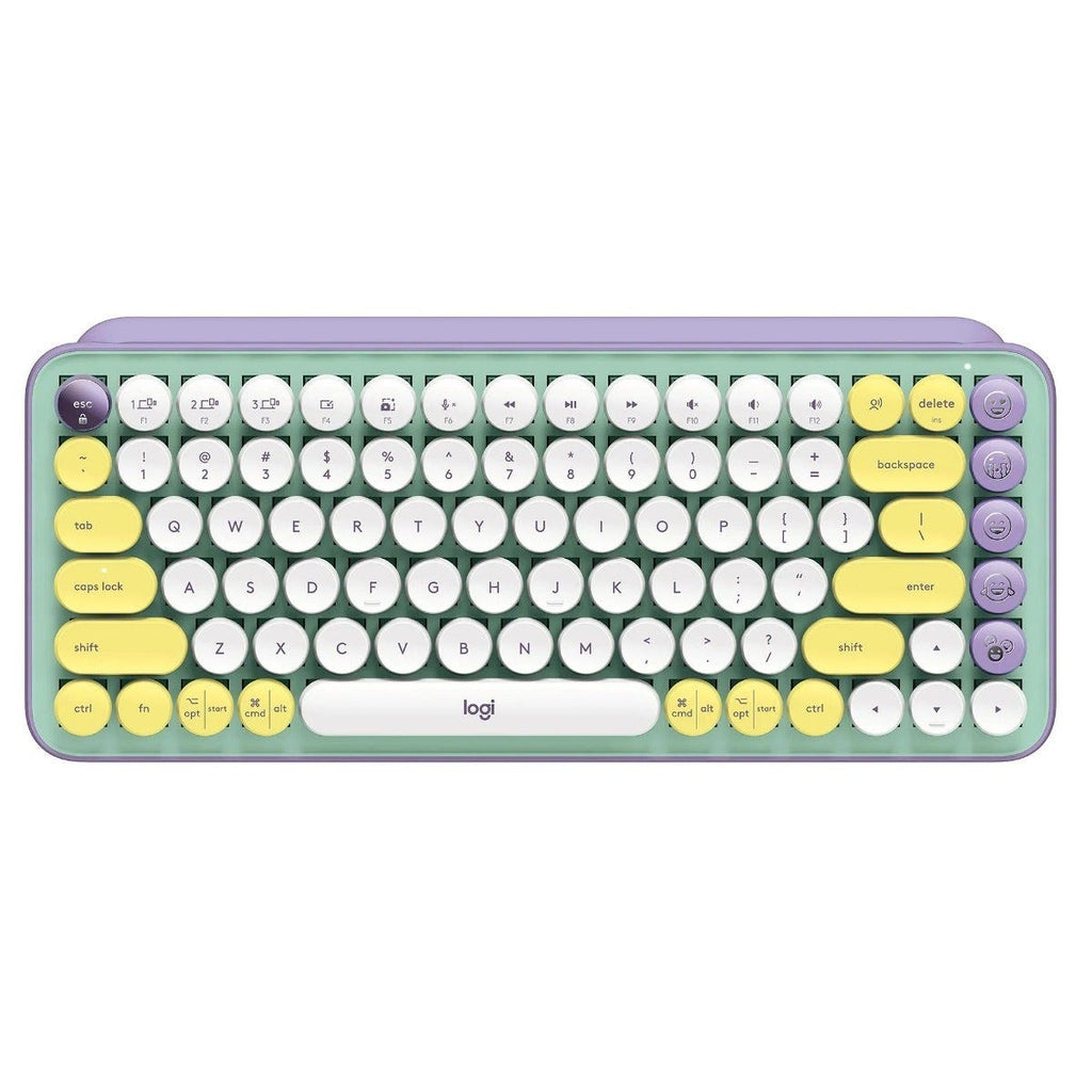 Logitech POP Keyboard and Mouse Combo with Ultimate Ears MINIROLL (Mint)