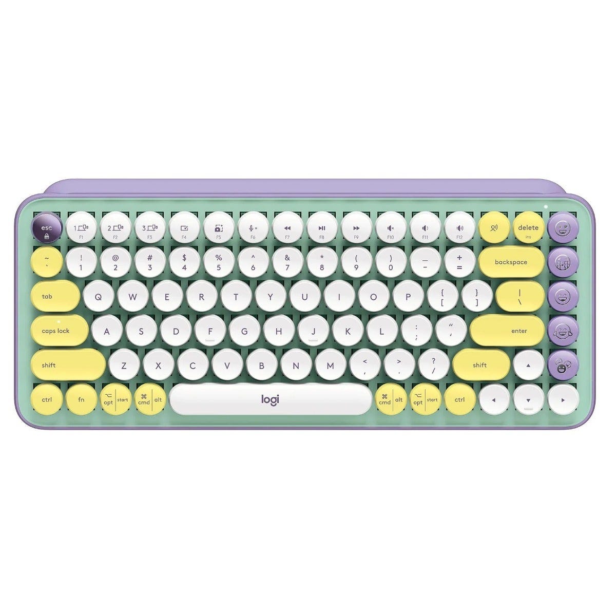 Logitech POP Keyboard and Mouse Combo with Ultimate Ears MINIROLL (Mint)