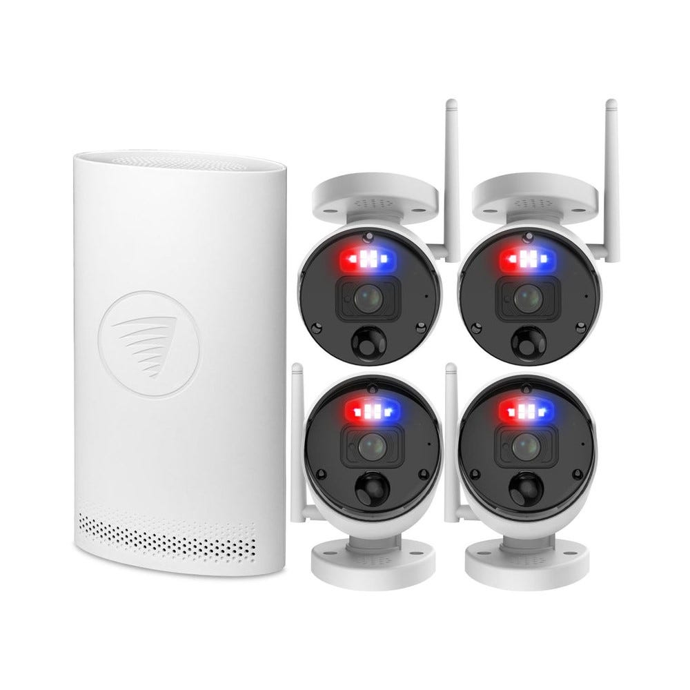 Swann SecureAlert 4 Camera 4 Channel 4K Wi-Fi NVR Security System