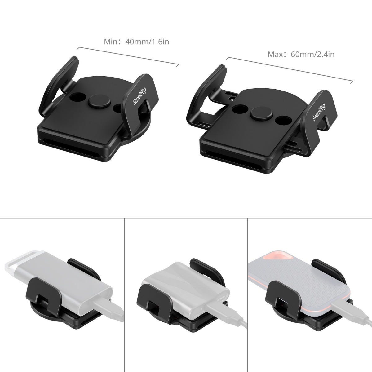 SmallRig Mounting Clamp for External SSD 5397B