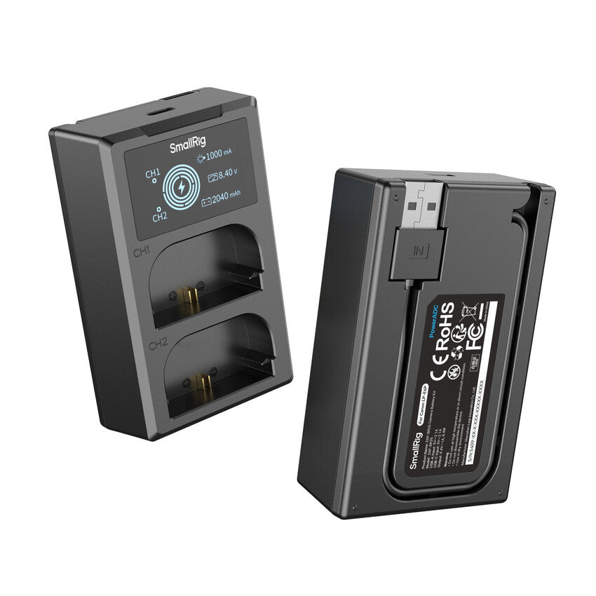 SmallRig Camera Battery and Charger Kit for Canon LP-E6P 5409