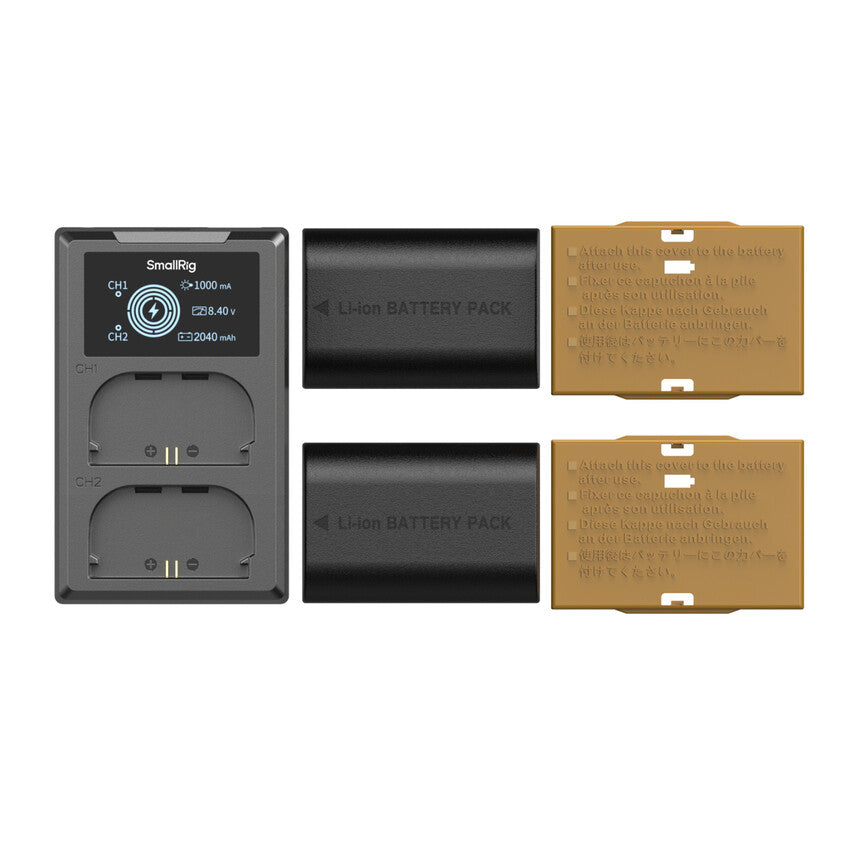 SmallRig Camera Battery and Charger Kit for Canon LP-E6P 5409