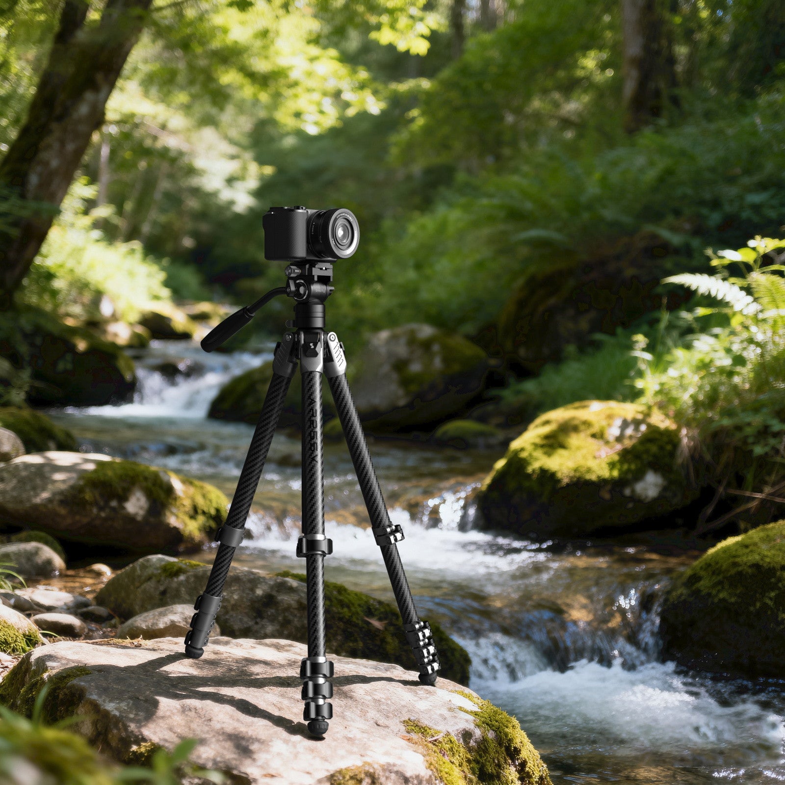 SmallRig Portable Video Carbon Fiber Tripod AP255Pro 5477 
