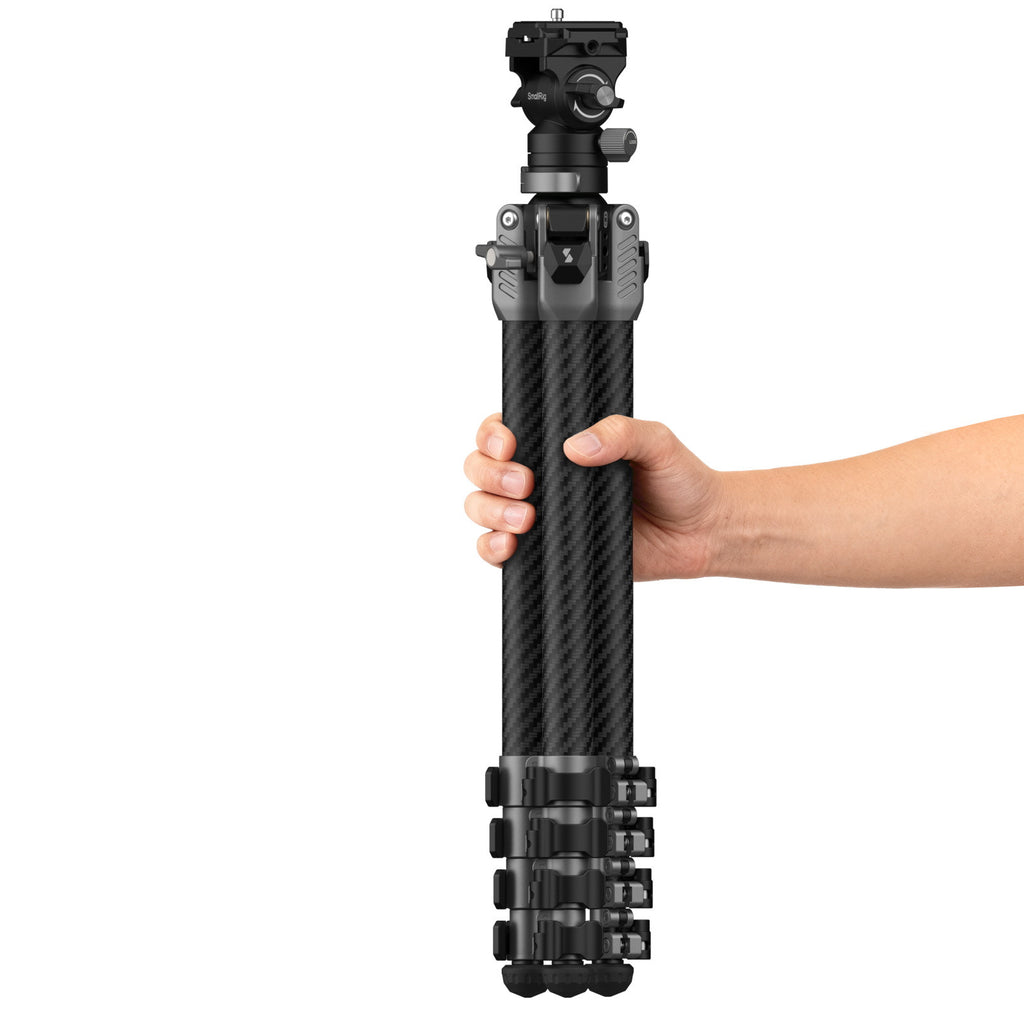 SmallRig Portable Video Carbon Fiber Tripod AP255Pro 5477 