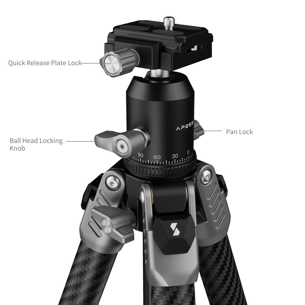 SmallRig Portable Photo Carbon Fiber Tripod 5478 