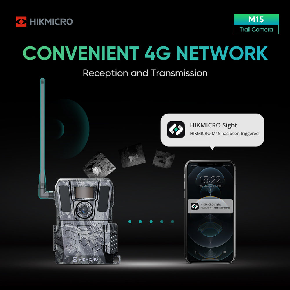 HIKMICRO M15 4G Trail Camera  