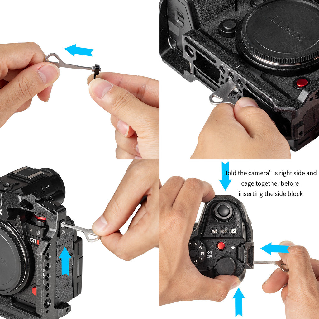 SmallRig Black Mamba Cage for Panasonic S1R II / S1 II / S1 IIE 5502 