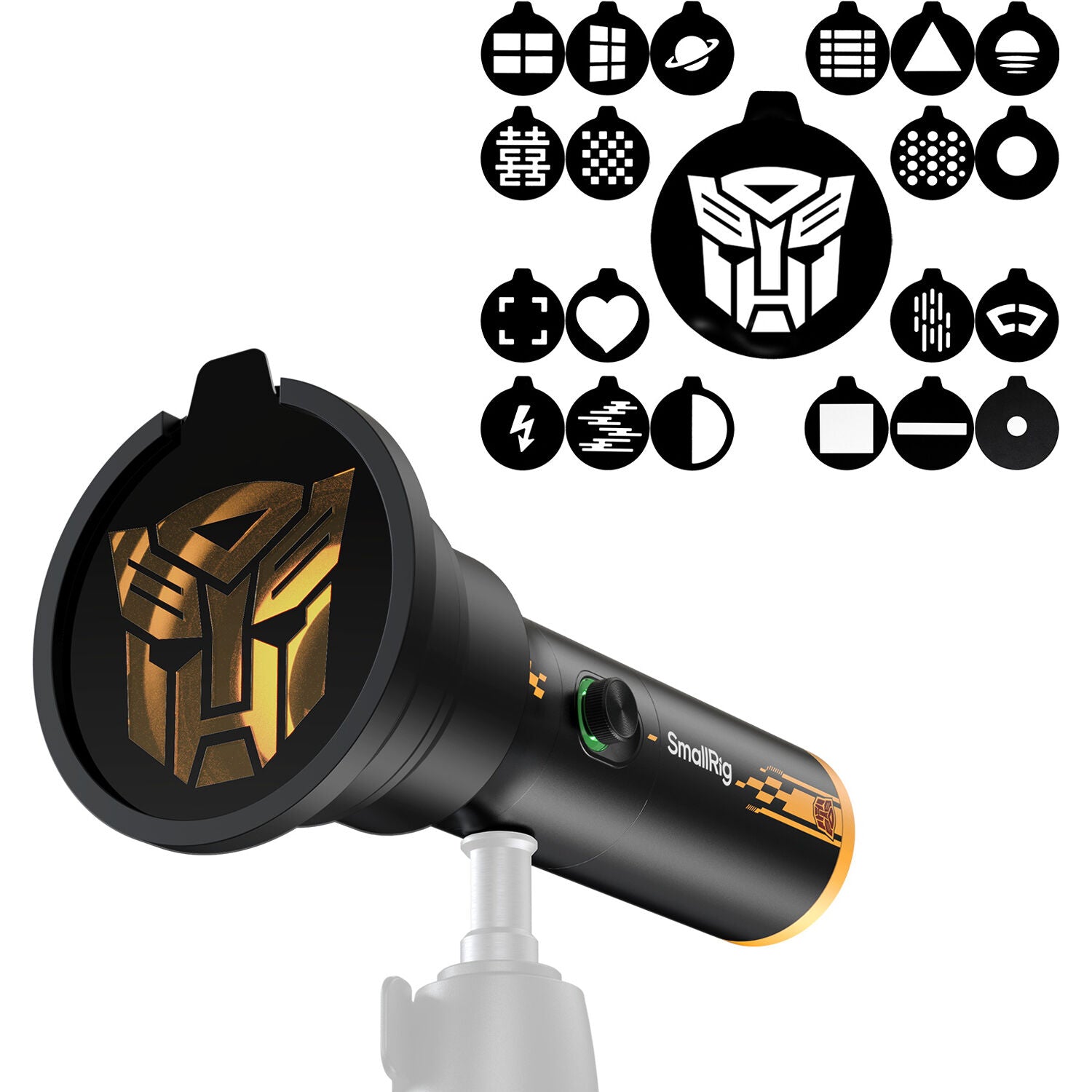 SmallRig RF 10C Portable Focusable LED Video Light (BumbleBee Edition) 5512