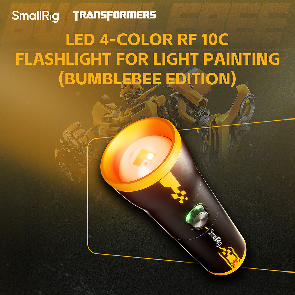 SmallRig RF 10C Portable Focusable LED Video Light (BumbleBee Edition) 5512