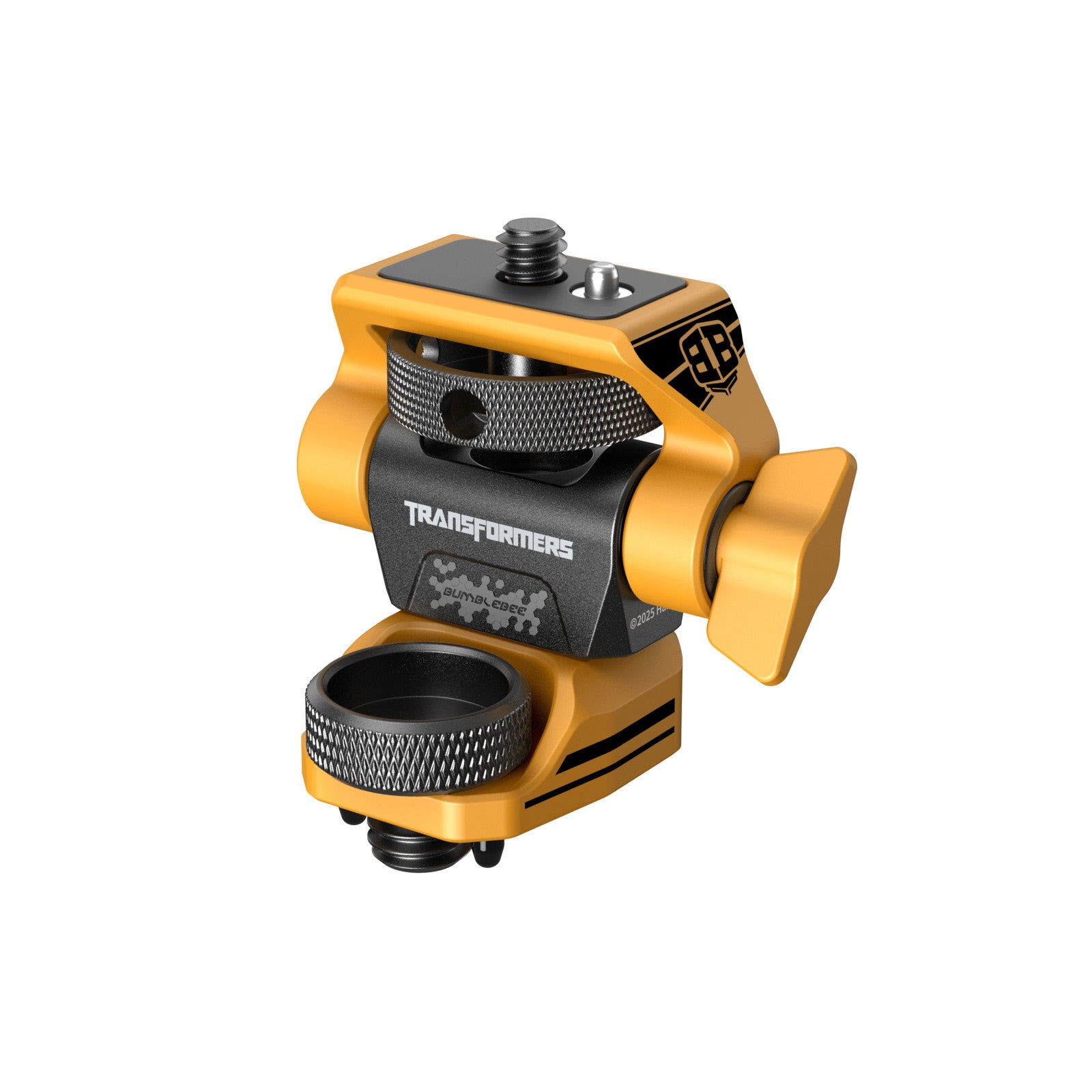 SmallRig Adjustable Monitor Support Compatible with ARRI 3/8''-16 Screws (BumbleBee