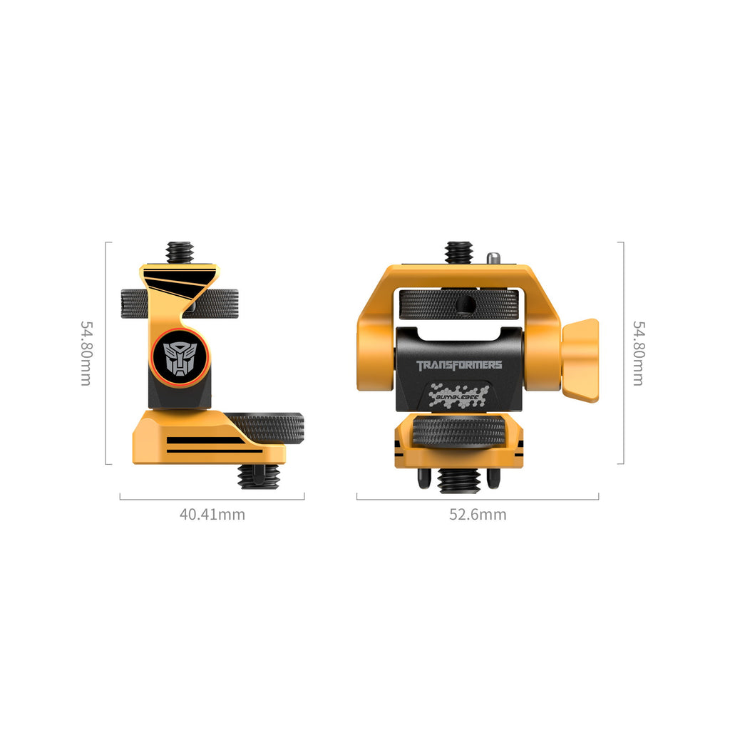 SmallRig Adjustable Monitor Support Compatible with ARRI 3/8''-16 Screws (BumbleBee