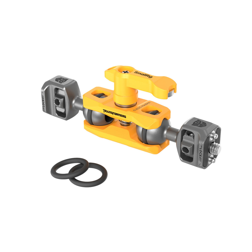 SmallRig Magic Arm Support with Dual Ball Heads (1/4-20 Screws) (BumbleBee Edition) 