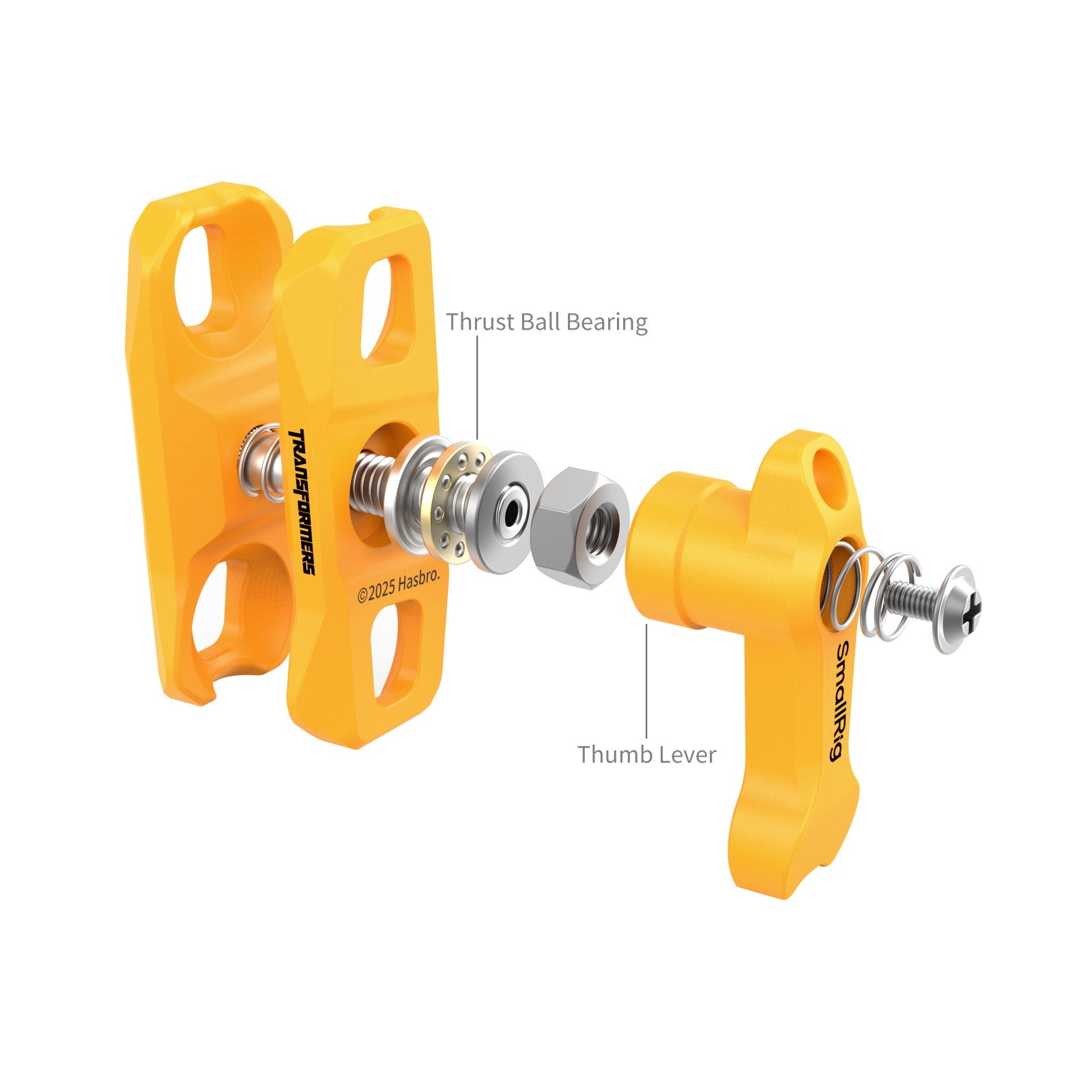 SmallRig Magic Arm Support with Dual Ball Heads (1/4-20 Screws) (BumbleBee Edition) 