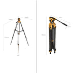 SmallRig Heavy-Duty Fluid Head Tripod AD-01 (BumbleBee Edition) 5523