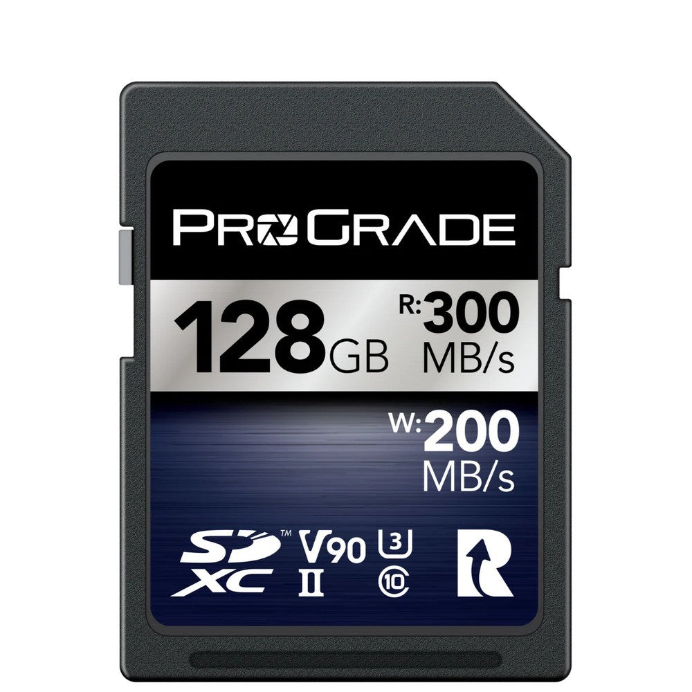 ProGrade Digital 128GB SDXC UHS-II V90 Memory Card (Iridium)