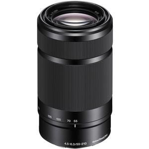 Sony E 55-210mm f/4.5-6.3 Black Zoom 