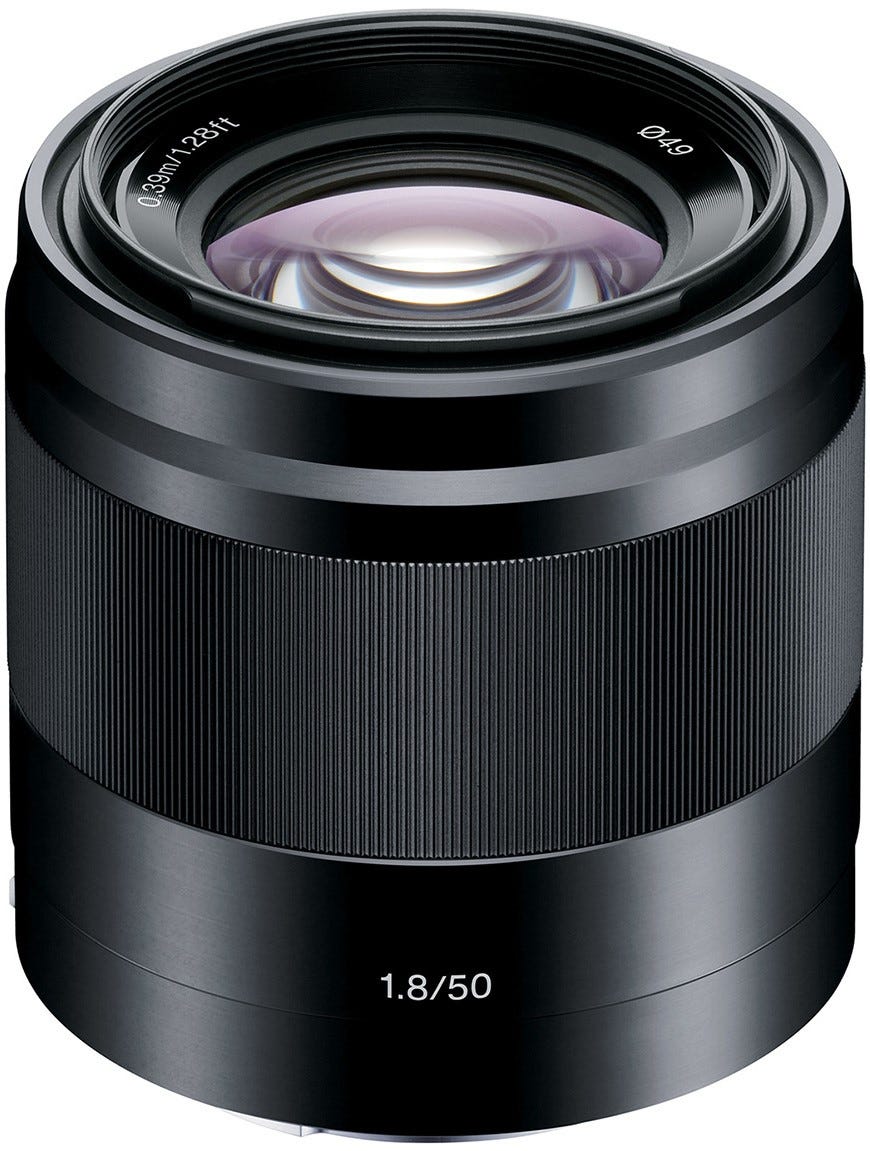 Sony E 50mm f/1.8 OSS Lens