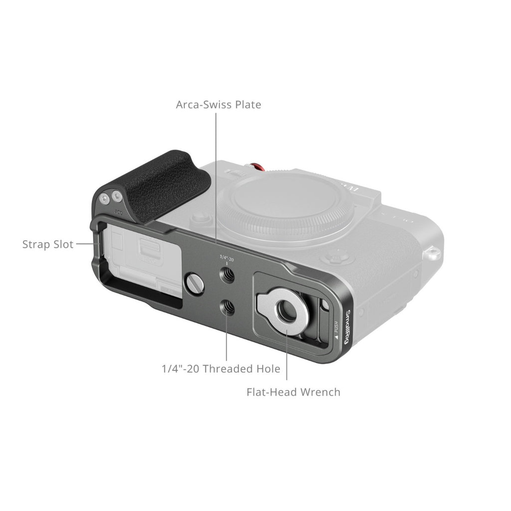 SmallRig L-Shaped Mount Plate with Silicone Handle 5665