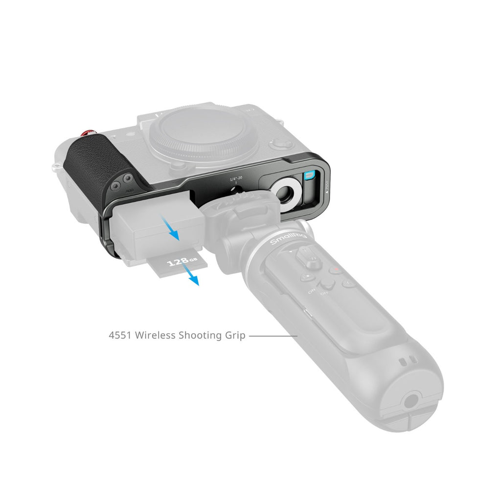 SmallRig L-Shaped Mount Plate with Silicone Handle 5665