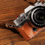 SmallRig Leather Half Case Kit for FUJIFILM X-T30 / X-T30 II / X-T30 III (Brown) 5670