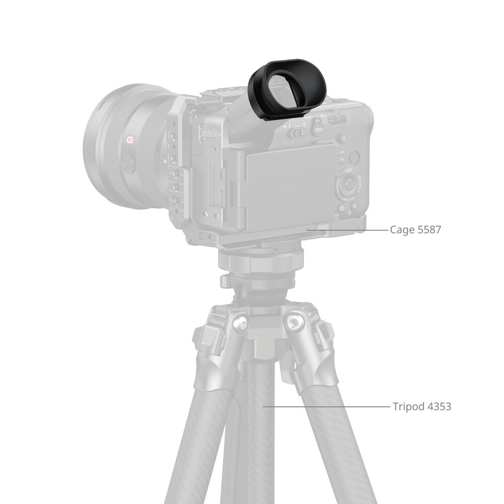 SmallRig Horizontal-to-Vertical Camera Viewfinder Eyecup for Sony FX2