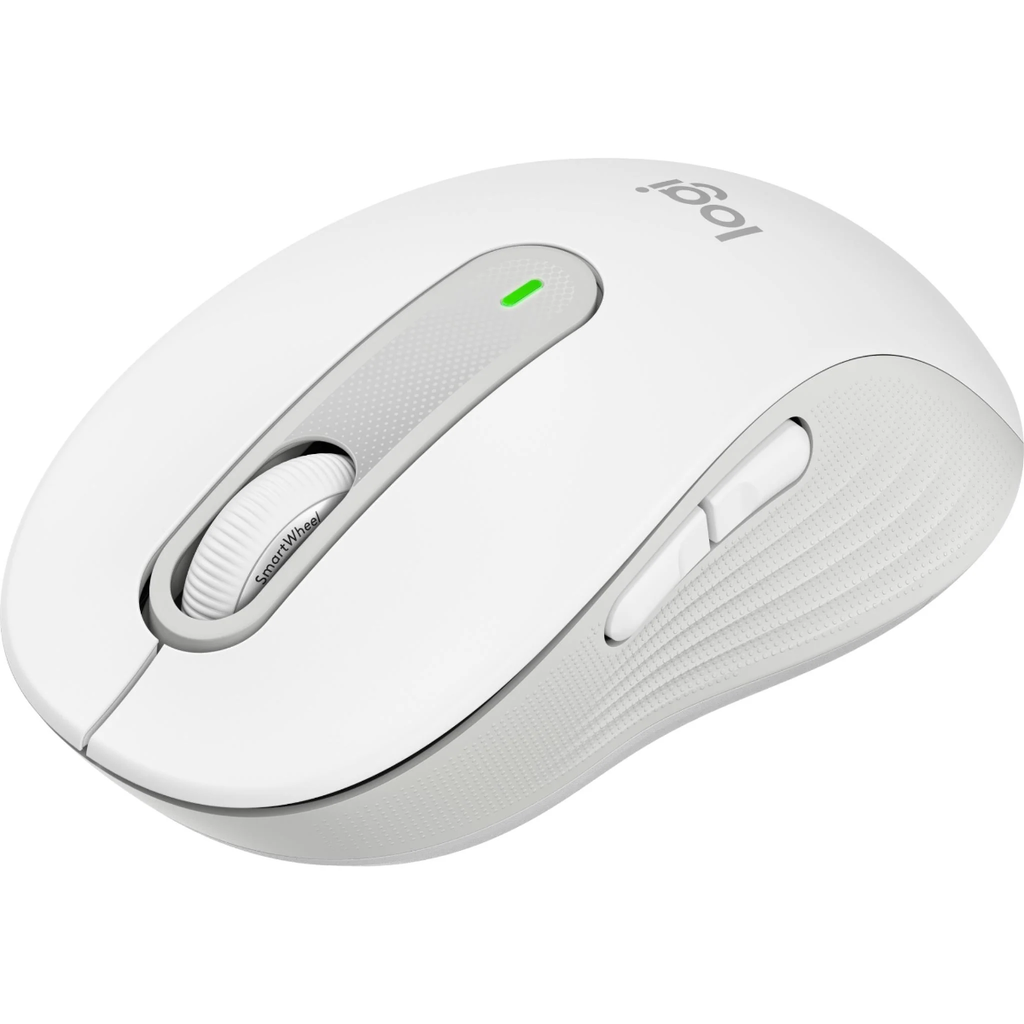 Logitech M650 Signature Large Wireless Mouse (Off White)