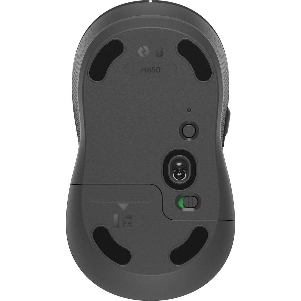 Logitech M650 Signature Wireless Mouse (Graphite)