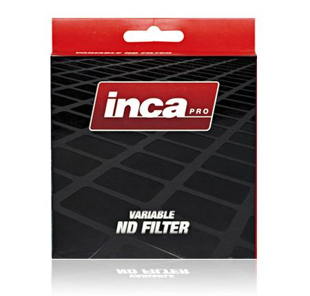 Open Box INCA Pro ND Variable 62mm 2-8 Stop filter