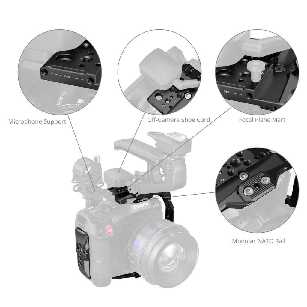 SmallRig Cage for Canon EOS C80 5810