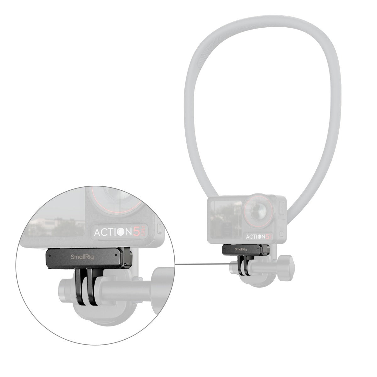 SmallRig Quick Release Mount Adapter for DJI Osmo 360 / Action 5 Pro / 4 / 3 5813