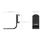  SmallRig Mount for Insta360 X4 / X5 with Cold Shoe Mount 5825 