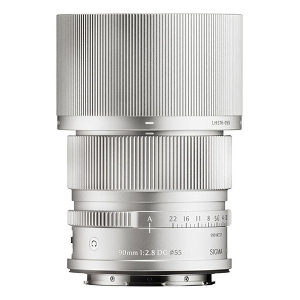 Panasonic LUMIX S5 IIX w/ Sigma 90mm f/2.8 Contemporary Lens (Silver)