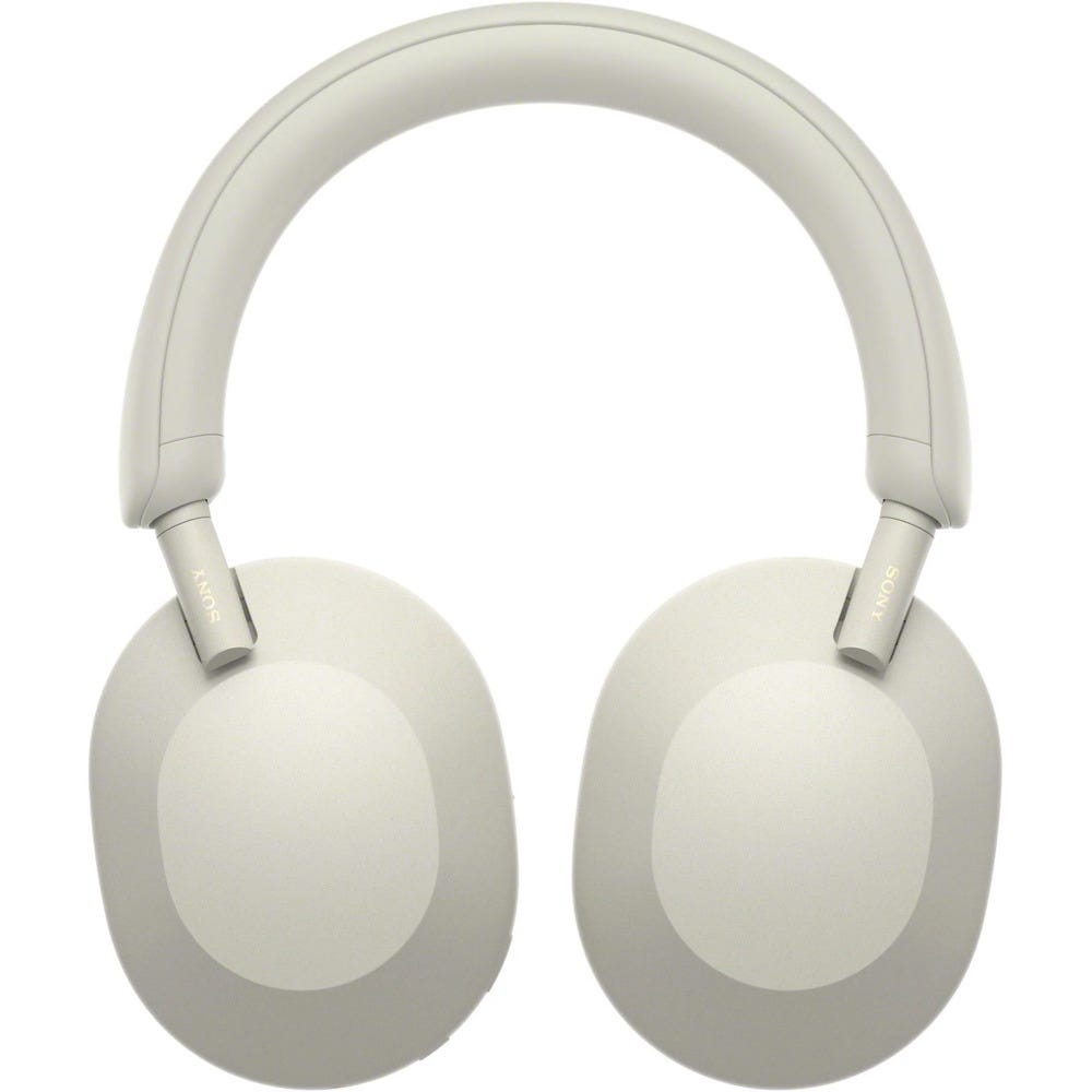 Sony WH-1000XM5 Premium Noise Cancelling Wireless Over-Ear Headphones (Silver)