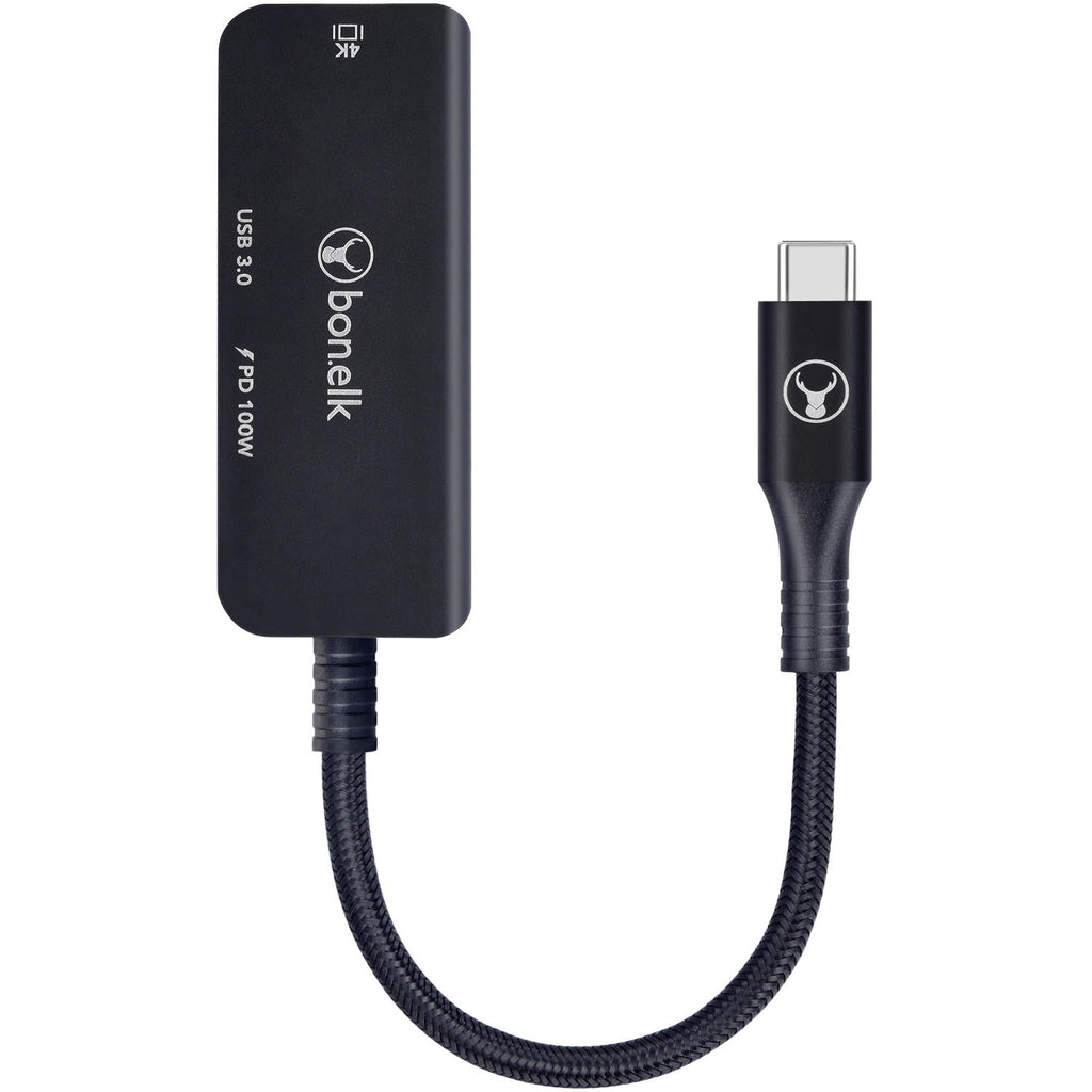 Bonelk Long-Life 3in1 Multiport Hub (Black)