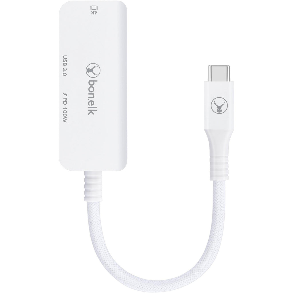 Bonelk Long-Life 3in1 Multiport Hub (White)