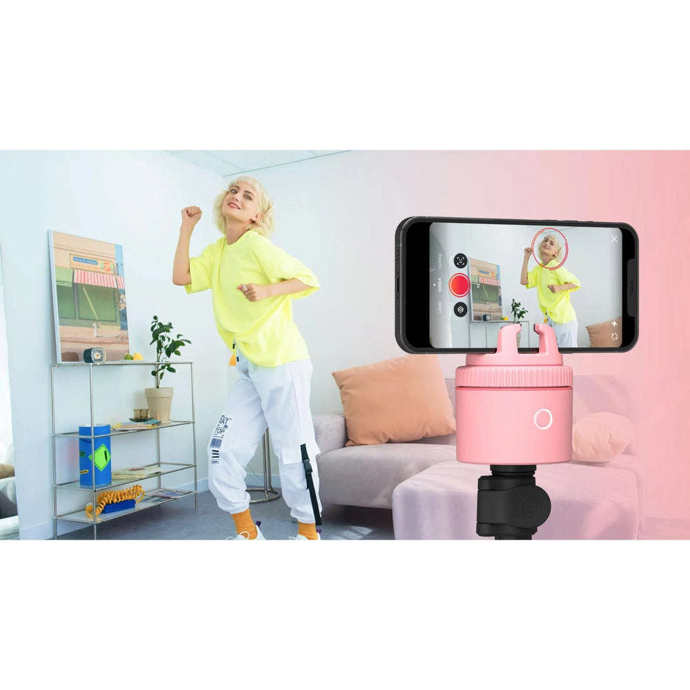 Pivo Pod Lite Auto Tracking Smartphone Mount (Pink) 