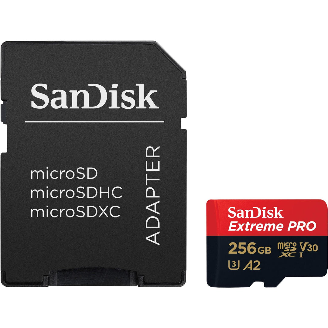 SanDisk Extreme PRO microSDXC 256GB 200MB/s Memory Card