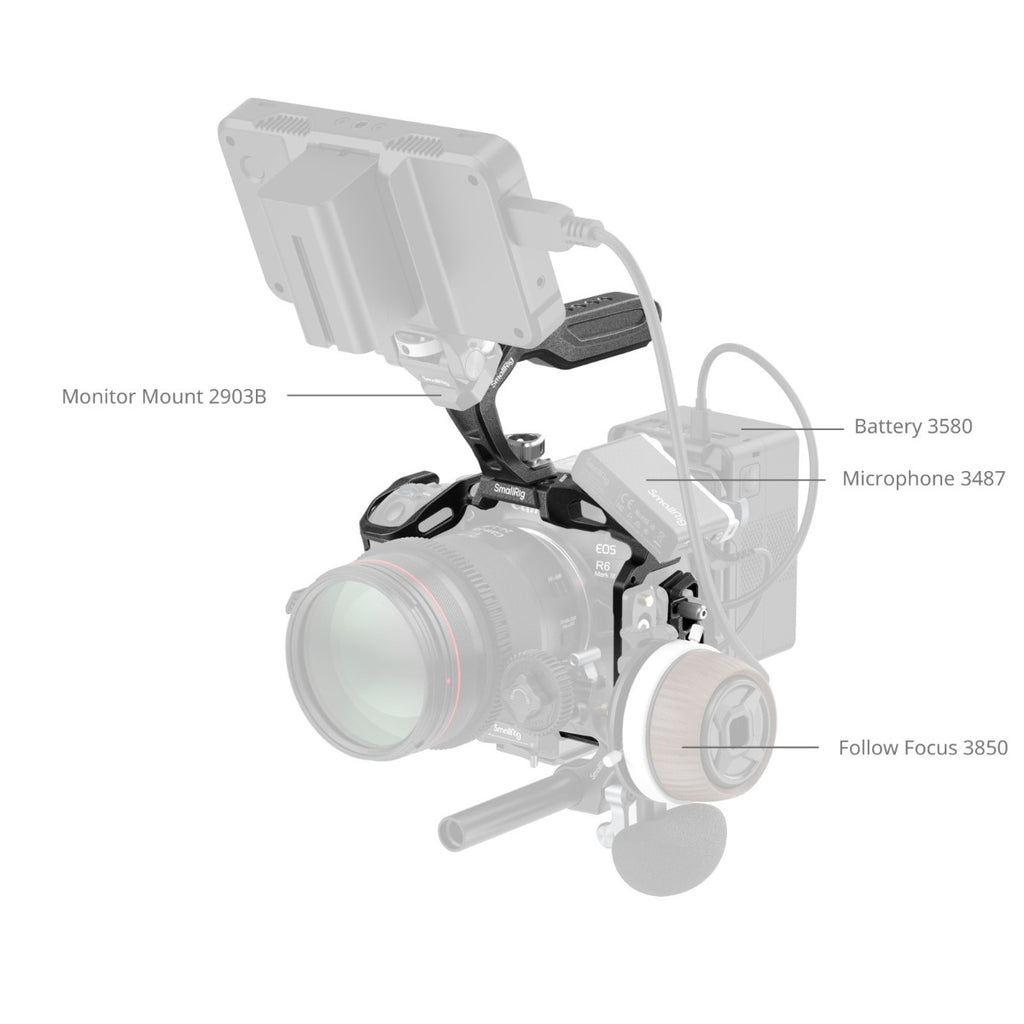 SmallRig "Black Mamba" Cage Kit for Canon EOS R6 Mark III / R6 Mark II 5960