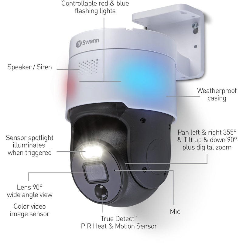 Swann 4K Pan-Tilt Add on Camera 