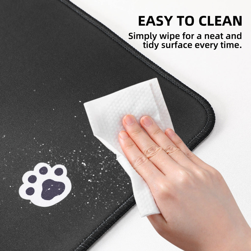 YUNZII Oversized Desk Mat 800x300x3mm (Sweet Cat)
