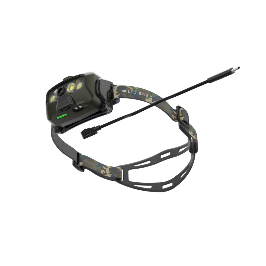 Ledlenser HF8R Core RGB Headlamp - Camo