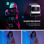 NEEWER RGB660 PRO II LED Video Light with Stand - 2 Pack