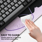 YUNZII Oversized Desk Mat 800x300x3mm (Naughty Cat)
