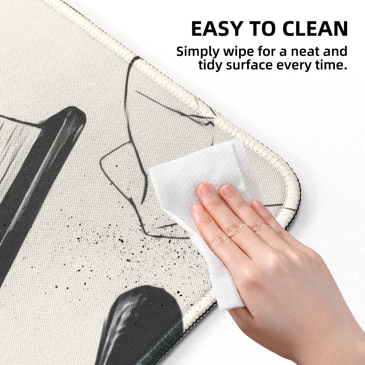 YUNZII Keynovo Desk Mat 900x400x3mm (Book Cat)